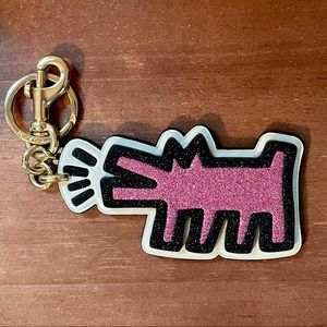 Coach x Keith Haring key fob